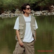 Penshoppe Relaxed Vest with Pockets For Men Vest For Men