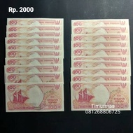 Promo Uang Kuno Uang Lama Paket Rp 2000 (20 lembar Rp. 100 pinisi)