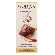 Jastipjapankakak Turkish Godiva Masterpieces Milk Chocolate Caramel Lion 90gr