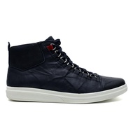 Gino Mariani Men's Shoes Leather Gregory 1 - Navy