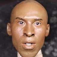 1/6 Scale Painted Head Sculpt Kobe Bryant for 12" Action Figure