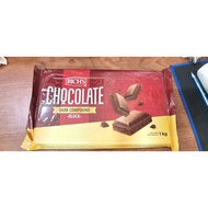 Chocolate dark compound (dark Chocolate) 1 kg.