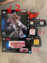 Stranger Things 怪奇物語一番賞 A, B 同其他細賞