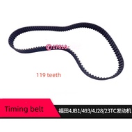 【1095】Timing belt 119 teeth E049307000183 for FOTON 4JB1/493/4J28 engine use