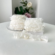 1cm Stretch Fabric Ribbon 1 Yard