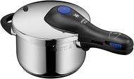 WMF Perfect Plus Induction Pressure Cooker 2.5 Litre Steamer with Flame Retardant, Large Cooking Signal, 2 Cooking Levels, Removable Lid Handle