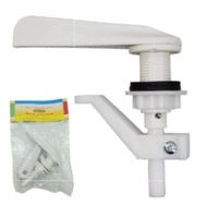 Cistern low level plastic handle