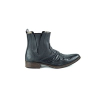M&T - Sepatu Boots Cowboy Pria Classical Cow Leather