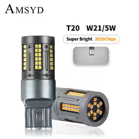 10Pcs Led Reversing Light 1156 BA15S P21W 1156 BAU15S PY21W 1157 BAY15D P21/5W T20 7440 W21W 7443 W2
