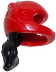 【樂高大補帖】LEGO 樂高 紅色 安全帽 賽車帽 長髮 馬尾 好朋友【36293pb02/41352】MH-10