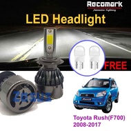 2 Pcs x LED Zesus Lampu Zen 4  Headlamp Bulb 6000K H4 12v - Toyota Rush(F700) 2008-2017