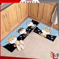 IMMEDIATELY SEND OSM JKT H952 2 IN 1 Character Foot Mat Long 1188x395cm Short 6x398cm Kitchen Mat Ca