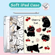 Ipad case\ trifold case with slot pen ipad air 5 case ipad 10 pro 11 inch Air 4 3 2 1 gen 9 8 7 Air