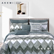 AKEMI Cotton Select Adore 730TC Chervan (Quilt Cover Set | Bedsheet)