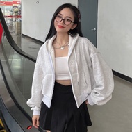 Zip-up hoodie fleeceJacket - 247store - Aokhoacni003_P6K9