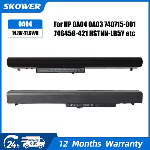 SKOWER OA03 OA04 Battery for HP Pavilion 14 15 746641-001 740715-001 746458-421 751906-541 HSTNN-LB5