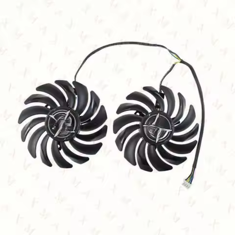 LL Pair Fans Cooler Fan For MSI ARMOR RX570 RX580 RX470 RX480 PLD09210B12HH 85mm