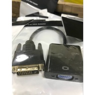 DVI-D 24+1 to VGA HDTV Converter Monitor Cable DVI TO VGA active