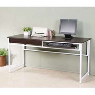 160X60公分單抽單鍵盤架加長實用電腦桌/工作桌/書桌/辦公桌/會議桌(兩色可選)