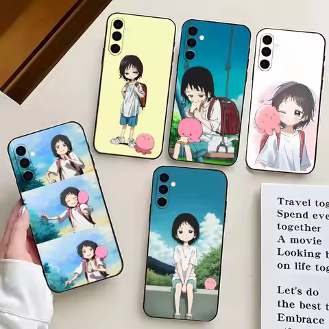 Girl Takopis O-Original S-Sin Phone Case For Samsung Galaxy A73,A72,A71,A70,A53,A52,A51,Soft Silicon