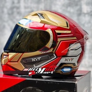 Helm KYT Paket Ganteng KYT K2 Rider IRON MAN Terbatas