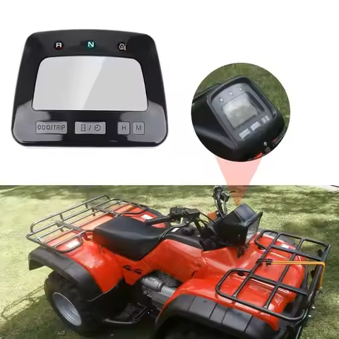 ATV Speedometer Meter Dashboard Upper Cover for Honda Rancher 350 2X4 4X4 TRX350TM Foreman 450 S TRX