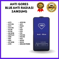 Tempered Glass Anti Blue -Anti Radiation SAMSUNG A72-A72 5G-A73 -A73 5G-A730-A750-A8 2018-A8 PLUS-A8