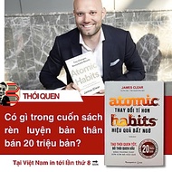 (Tái bản 2026) ATOMIC HABITS - Thay Đổi Tí Hon, Hiệu Quả Bất Ngờ - James Clear - Vũ Phi Yên & Trần Q