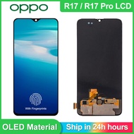 SUPER AMOLED 6.4" Display For OPPO R17 LCD Display Touch Screen Digitizer Assembly Replacement For O