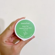[現貨] Innisfree Green Tea Capsule Recipe Pack 迷你精華睡眠面膜-綠茶