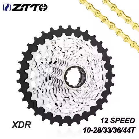 ZTTO 12 Speed Road XDR Cassette 12s 10-28T 10-33T 10-36T 10-44T Flywheel CNC Gravel Bike K7 12S Ultr