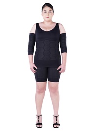 Onami Nanowell Double Dot (สีดำ) Set 5 ชิ้น 1 ชุด ชุดกระชับสัดส่วนโอนามิ ของแท้ 100%