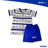 Ancol Children's Clothing Set Full Print Character Emoticon Dufan | Official Merchandise