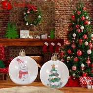 LUOLRV Inflatable Balloons, 60cm Decoration Christmas Ball, Giant Giant Toy without Light Venue Layo