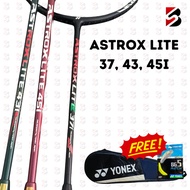 YONEX ASTROX SERIES ASTROX LITE 37 43 45 I BADMINTON RACKET WITH BONUS BAG AND STRINGS