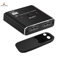 8K DisplayPort Switch 2 in 1 Out/ 1 in 2 Out Display Port DP Switch Supports 8K30Hz 4K120Hz for PC M