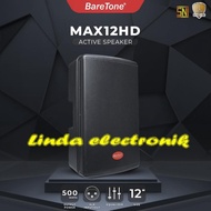 SPEAKER AKIF BARETONE MAX12HD BARETONE MAX 12HD MAX12 HD 12 1 BUAH - Elard Store 33