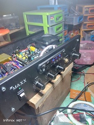power amplifier rakitan 5 Amper karaoke USB bluetooth subwoofer
