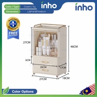 INHO L27cm Modern Multifunctional Foldable Skin Care Cosmetics Medicine Storage Cabinet Box