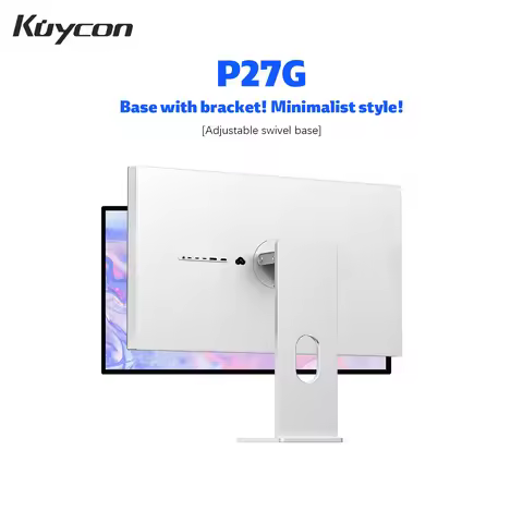 Kuycon P27G 27-inch Gaming Monitor Ultra HD 60Hz Qick Response PC Display HDR10 AMD Free Sync Premiu
