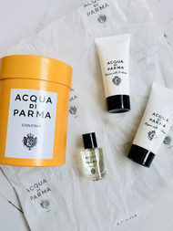 ชุดของขวัญน้ำหอม Acqua Di Parma ขนาดทดลอง Cronia น้ำหอม 5 มล น้ำหอม Eau De Toilette 20 มล ครีมอาบน้ำ
