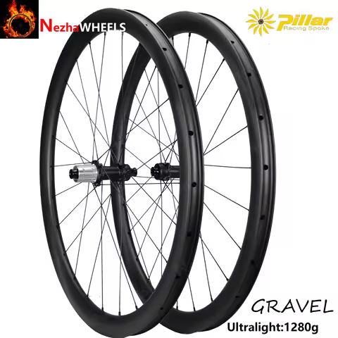 NeZhaWheels Gravel wheelset SR260 Hub Light 700C Road Bike Carbon Wheelset 28mm Wide 30/35/40/45/50/