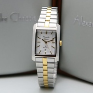 JAM TANGAN WANITA ALEXANDRE CHRISTIE AC 1019 SILVER GOLD ORIGINAL