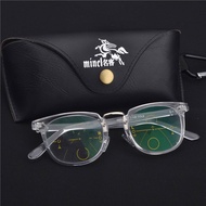 Retro classic Square Photochromic progressive reading glasses fashion men and women color multi-focu