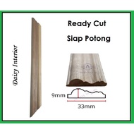 (Ready Stock) Wainscoting Kayu Siap Potong / Ready Cut Wainscoting / Kayu Frame Siap Potong