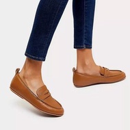 購自英國Fitflop全新Leather Loafer真皮大碼懶人鞋扁平足姆趾外翻女鞋UK7/US9/EU41