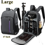 TONO New 2023 High Quality Large Capacity Outdoor DSLR Camera Backpack 15.6, 17 Inch Laptop Camera Backpack Bag