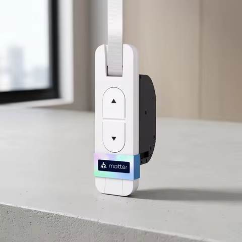 Meross Matter Smart Wi-Fi Roller Shutter Belt Winder Motorized Roller Shutter Shades Work with Googl