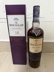 Macallan 12年 Gran Reserva 紫鑽