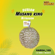 Durian Musang King Nitrogen Malaysia Duren 1 Buah Utuh HARGA/KG
